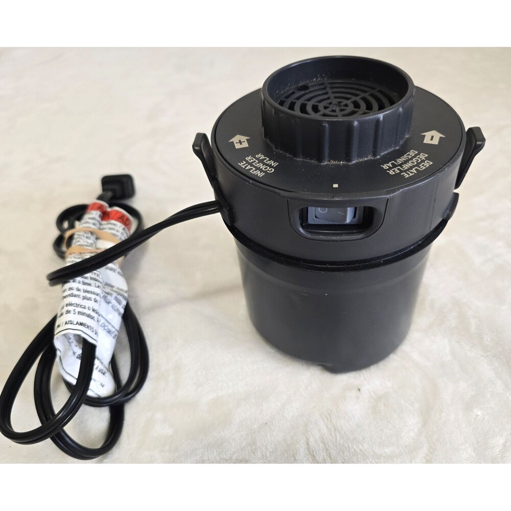Electric Air Pump – Inflate/Deflate for Air Mattress